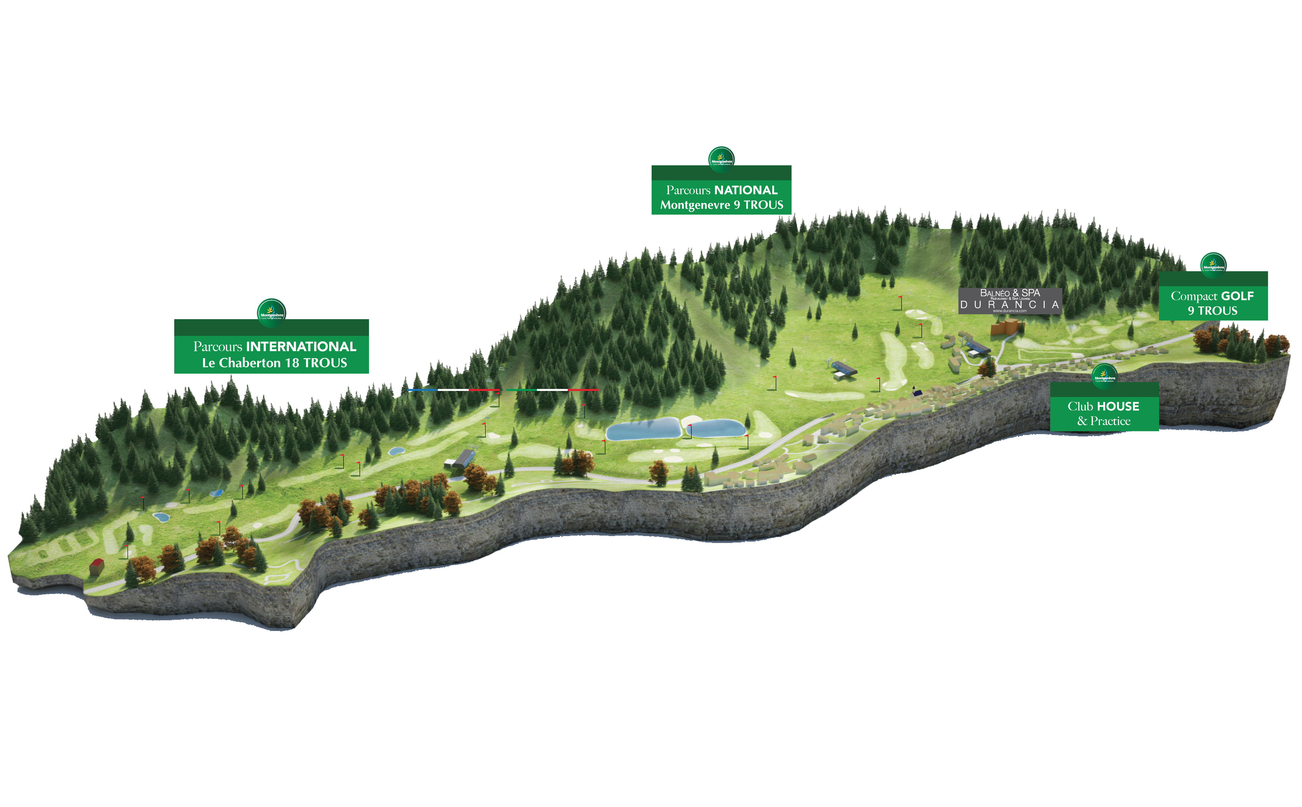 Parcours 18 trous International